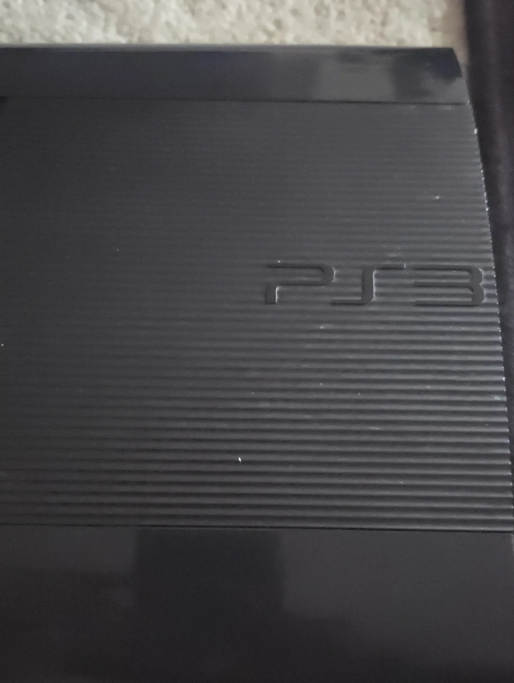 Slim Black PS3 Gaming Console